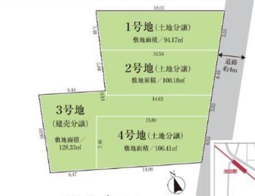 アネシス水月公園　全4区画販売開始！！